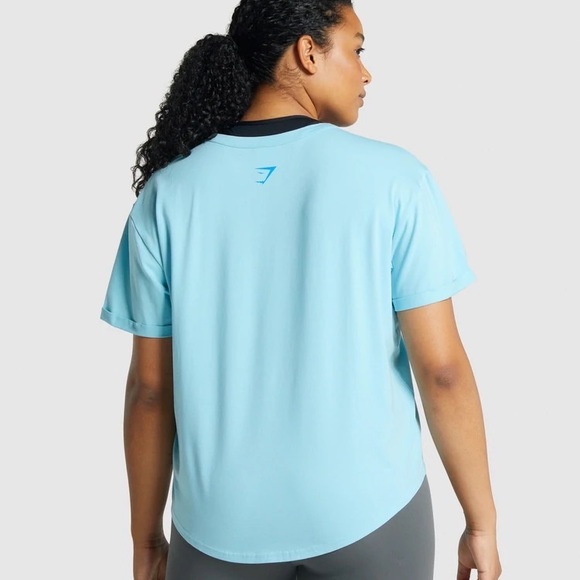 Gymshark Graphic T-Shirt Light Blue - Picture 5 of 5